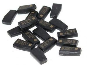 Solid transponder chips